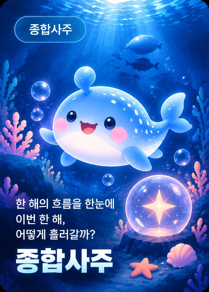 종합사주 — 한 해의 흐름을 한눈에. 이번 한 해, 어떻게 흘러갈까?